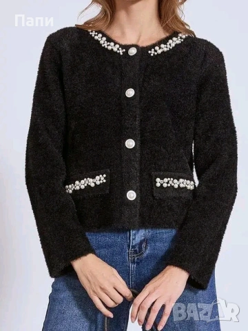 Дамско сако Кашмир и перли