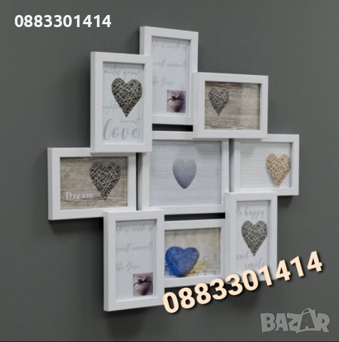 Рамка за снимки Бяла , снимка 2 - Други стоки за дома - 39619014