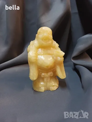 2 НЕФРИТЕНИ ПЛАСТИКИ БУДА И ДРАКОН, снимка 3 - Други ценни предмети - 47736939