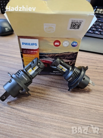 led philips H4 , снимка 3 - Лед осветление - 52470639