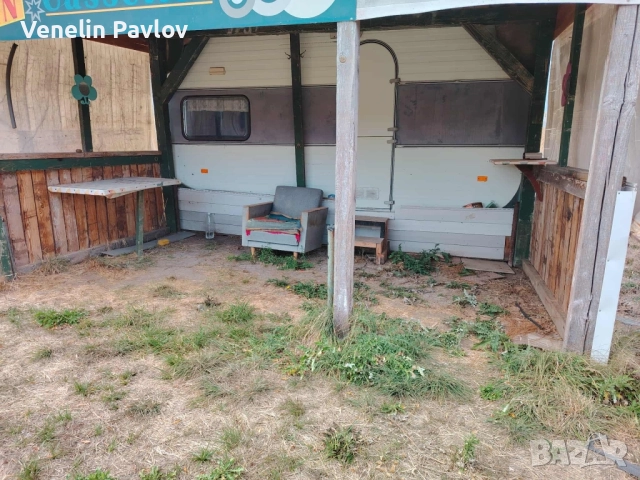 Стационарна Каравана 4м, снимка 3 - Каравани и кемпери - 51924946