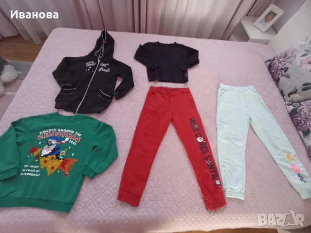 Детски дрехи за момиче 122/128см, снимка 2 - Детски Блузи и туники - 55884624