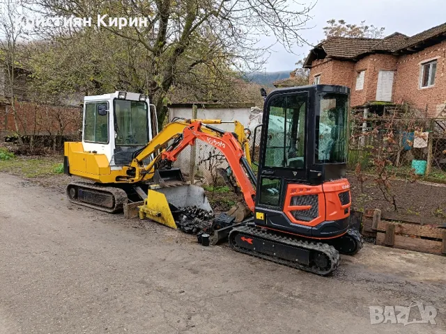 Услуги мини багер  2 тона и Тристранен самосвал!!!, снимка 10 - Индустриална техника - 47806938