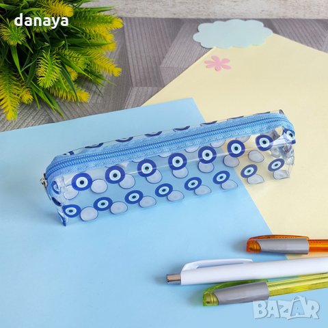 2358 Прозрачен несесер за училище с цветни картинки, снимка 10 - Ученически пособия, канцеларски материали - 33918884