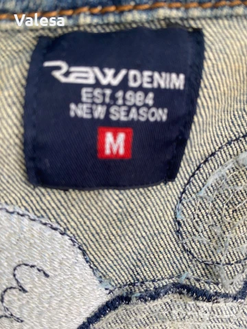 RAW Denim дънков елек, снимка 4 - Елеци - 51036669