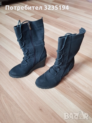 The Divine Factory черни ботуши, снимка 3 - Дамски ботуши - 36040992