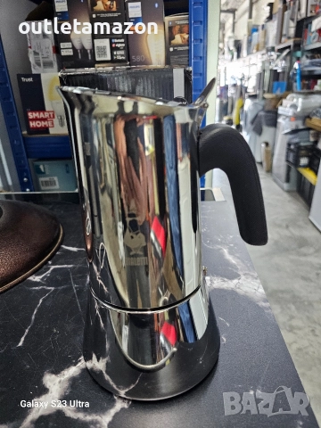 КАФЕВАРКА VENUS 10 ЧАШИ ИНОКС ИНДУКЦИЯ BIALETTI, снимка 5 - Кафемашини - 52749628
