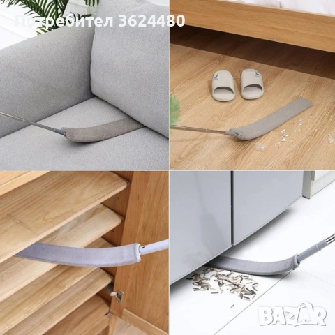  четка за прах комплект с 3 приставки и телескопична дръжка  4200, снимка 9 - Мопове, кофи, четки и метли - 53536968