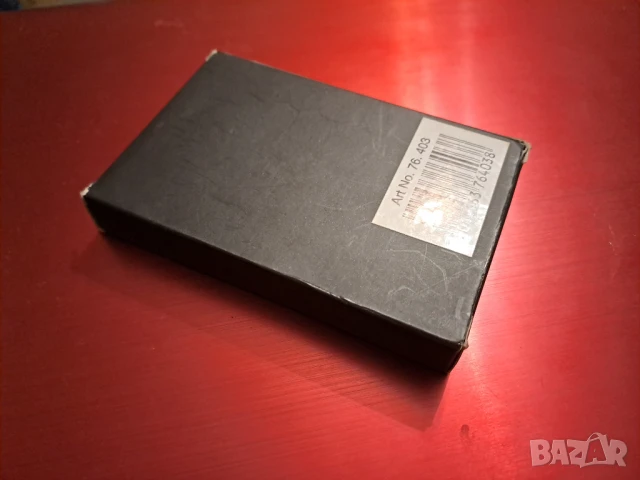 Визитник от метал и кожа, снимка 4 - Други - 51009986