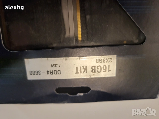 32 gb ddr4 Crucial Ballistix 3600Mhz, снимка 5 - RAM памет - 53448993