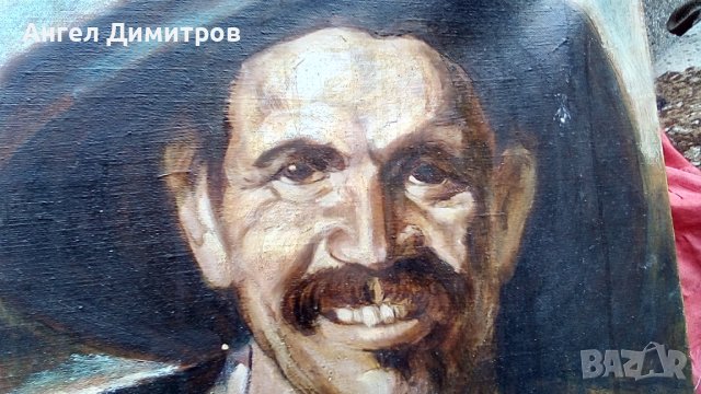 Стара маслена картина платно , снимка 3 - Картини - 41377963