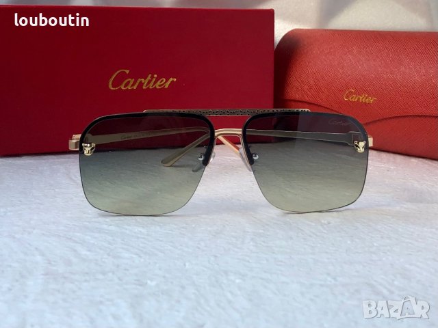 Cartier 2023 висок клас слънчеви очила Мъжки Дамски слънчеви 3 цвята, снимка 8 - Слънчеви и диоптрични очила - 40515443