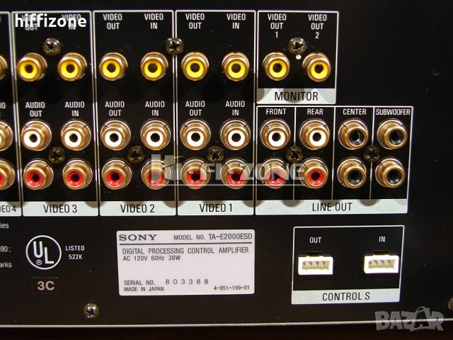  Предусилвател Sony ta-e2000esd , снимка 12 - Ресийвъри, усилватели, смесителни пултове - 34292361