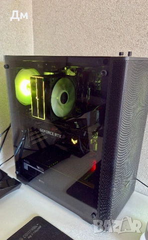 Геймърски комп Ryzen 5 5500/RTX 4060/32GB-3600/500GB SSD, снимка 2 - Геймърски - 53861147