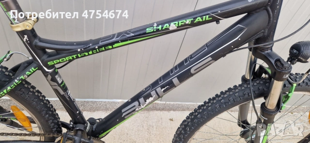 Алуминиев велосипед BULLS колело 26", снимка 4 - Велосипеди - 53763485