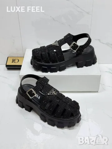 Prada 🤍Дамски Сандали , снимка 3 - Сандали - 55781802