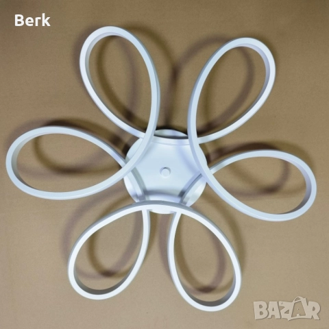 Елегантен таванен LED 65W -БЯЛ КОРПУС, снимка 5 - Полилеи - 52491780