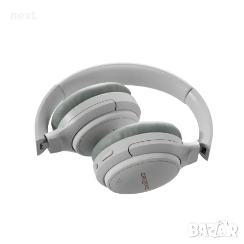 Creative Zen Hybrid Bluetooth слушалки с Hybrid ANC, Over-Ear, 40mm, бели, снимка 7 - Bluetooth слушалки - 55987927