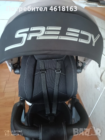 LORELLI Premium Триколка 360° SPEEDY AIR GREY BLACK , снимка 2 - Други - 51998006