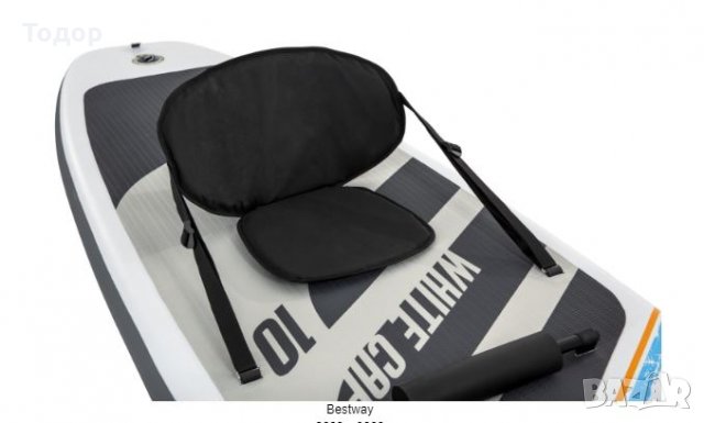 Надуваема дъска    Surf Board 305x84x12 см Bestway padle board  до120 кг se, снимка 11 - Водни спортове - 36003462