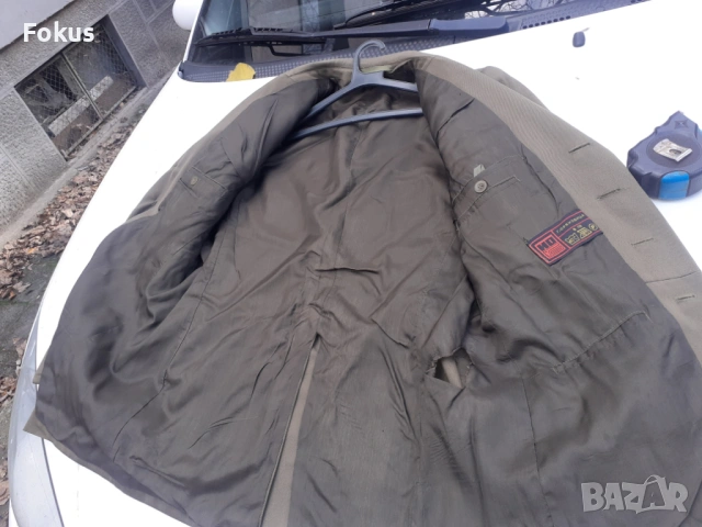 Стара военна Соц. куртка - униформа, снимка 2 - Антикварни и старинни предмети - 53267557