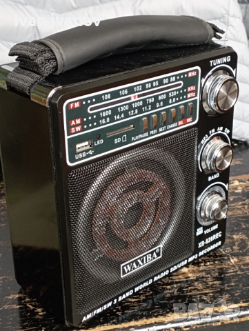 Радио AM FM.SW . SD.USB.MP3 четец, снимка 7 - Радиокасетофони, транзистори - 44744000