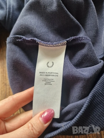 Страхотно мъжко горнище FRED PERRY размер М, снимка 6 - Спортни дрехи, екипи - 53394741