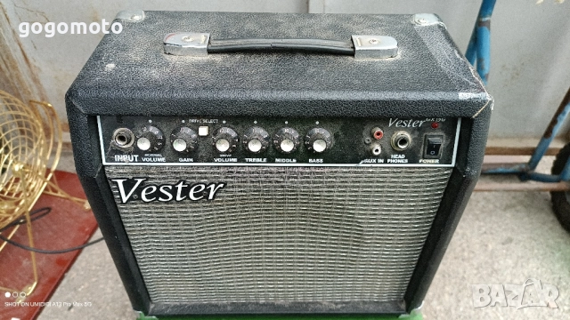 Кубе за китара, 🎸, усилвател VESTER GX15G, снимка 4 - Ресийвъри, усилватели, смесителни пултове - 51880995