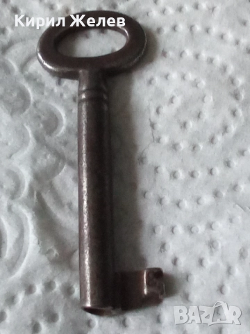 Стар ключ за врата 28409, снимка 3 - Антикварни и старинни предмети - 52580420