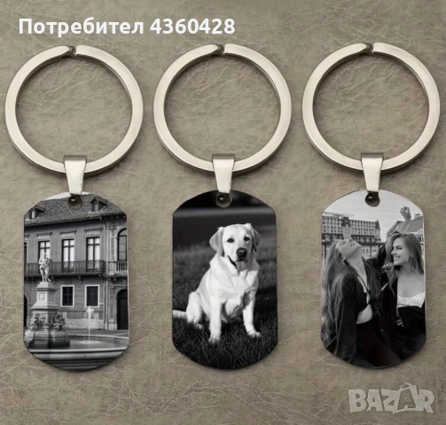 Персонализирани ключодържатели със снимка 
