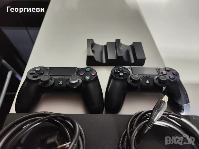 Sony PlayStation 4 Pro + 2 Dualshock + 4 игри, снимка 3 - PlayStation конзоли - 56381326