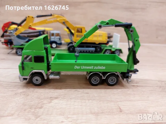 Камион Iveco 1:55 Siku, снимка 2 - Колекции - 56343278