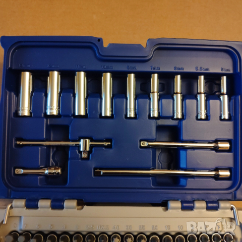 EXPERT BY FACOM 1/4 drive гедоре /гидория 73части къси дълги вложки камъни комплект, снимка 3 - Гедорета - 52914955