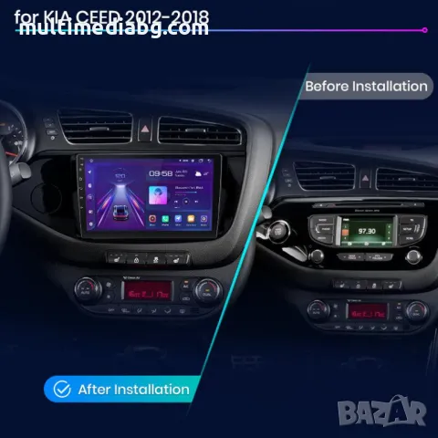 KIA CEED 2012-2018 Мултимедия Навигация Android, снимка 2 - Аксесоари и консумативи - 50067478