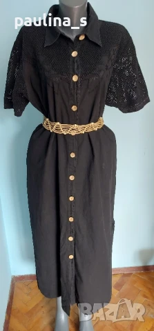 Два различни броя / Разкошна комбинирана рокля / голям размер , снимка 12 - Рокли - 44458718