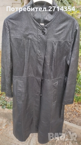 Кожено манто , снимка 3 - Палта, манта - 51889370