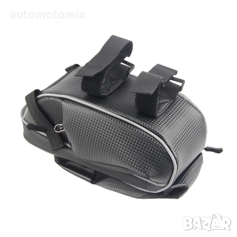 Чанта за велосипед - черна, 1851825, снимка 4 - Аксесоари за велосипеди - 44527613