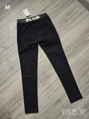 Нов дамски чер панталон BALMAIN на намаление , снимка 6 - Панталони - 56221194