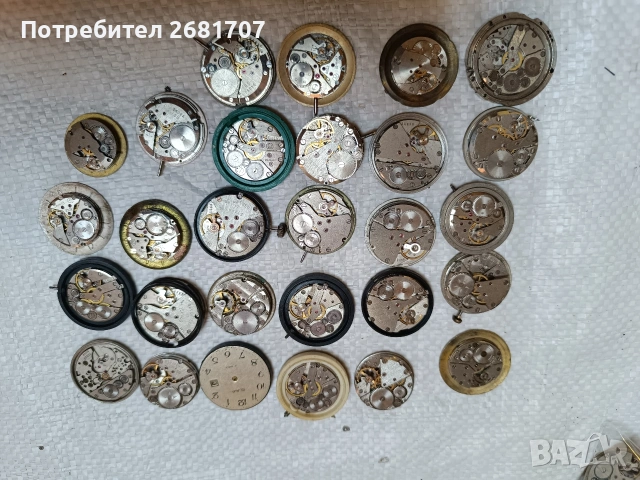 механизъми от руски часовници , снимка 4 - Мъжки - 53831359