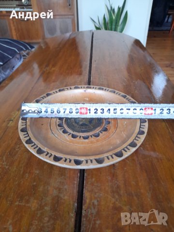 Стара чиния за стена ЦСКА, снимка 2 - Други ценни предмети - 39446609