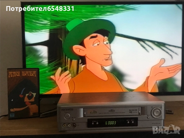 Видеокасета Али Баба 1991 VHS, снимка 5 - Анимации - 51651605