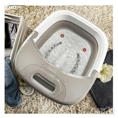 Масажна вана за крака FIRST с вибрация и балонен масаж, снимка 5 - Масажори - 47748782