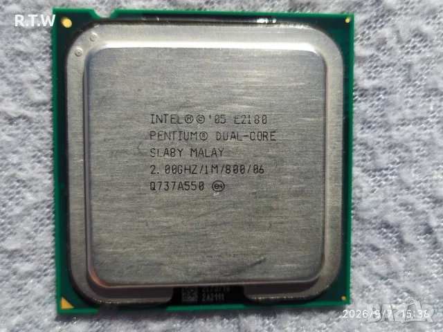 2-ядрен процесор Intel Pentium E2180, 2.00GHz, снимка 3 - Процесори - 55982676