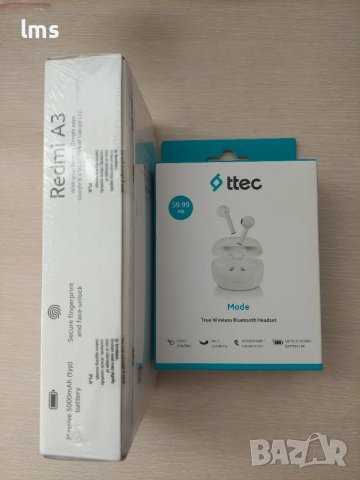 Чисто нов запечатан XIAOMI REDMI A3 64GB + слушалки ttec с 2 години гаранция , снимка 3 - Xiaomi - 48266591