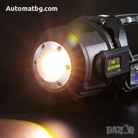 Соларен фенер AUtomat, 22см, Удароустойчив, Черен, снимка 4 - Къмпинг осветление - 41808064