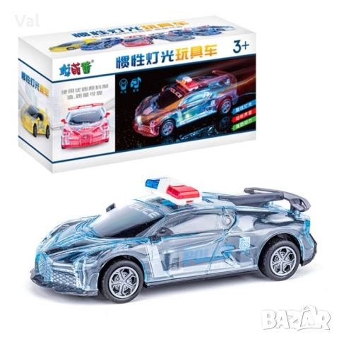 Музикална детска количка с светлинен ефект -TOYCAR34, снимка 8 - Коли, камиони, мотори, писти - 52530999