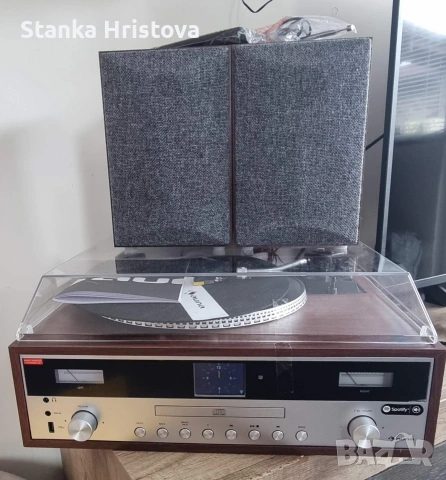 Аудио система Auna с Грамофон., снимка 10 - Аудиосистеми - 53749588