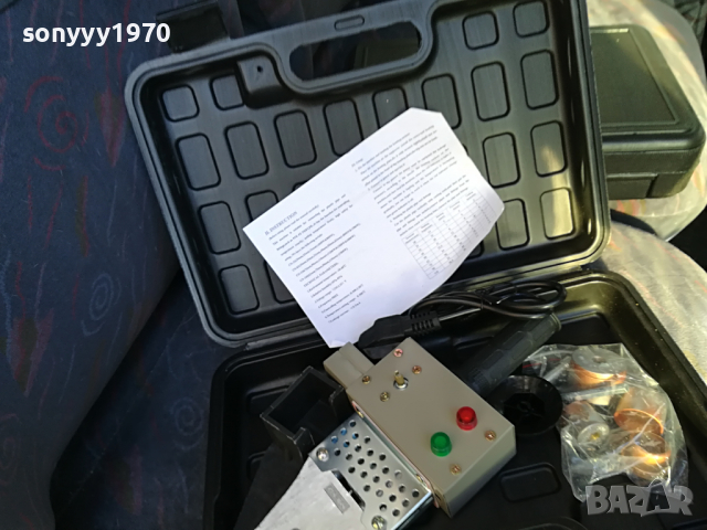 лепачка за тръби 3 глави с куфар 0604220952, снимка 7 - Куфари с инструменти - 36361253