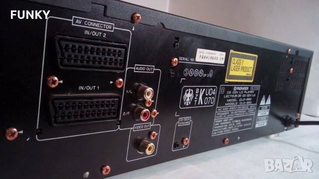 Pioneer CLD-950 PAL & NTSC Laser Disc Player, снимка 11 - Ресийвъри, усилватели, смесителни пултове - 34582208