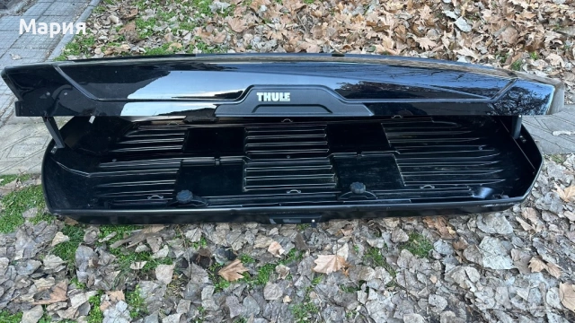 АВТОБОКС THULE MOTION XT ALPINE BLACK и Напречни греди за багажник